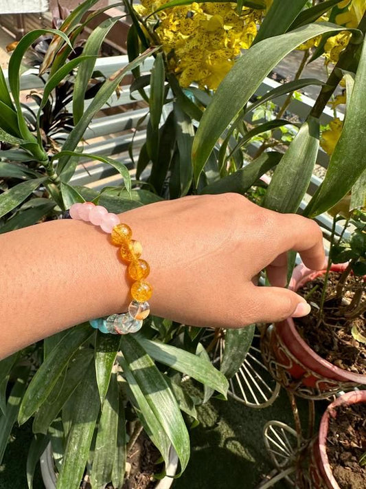 Education Crystal Beads Bracelet – Focus, Wisdom &amp; Inner Calm
